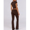 image:imageANRABESS 2 Piece Lounge sets for WomenBrown