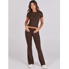 image:imageANRABESS 2 Piece Lounge sets for WomenBrown