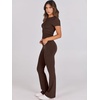 image:imageANRABESS 2 Piece Lounge sets for WomenBrown