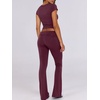 image:imageANRABESS 2 Piece Lounge sets for WomenBurgundy