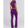 image:imageANRABESS 2 Piece Lounge sets for WomenDeep Purple