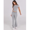 image:imageANRABESS 2 Piece Lounge sets for WomenGrey