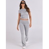 image:imageANRABESS 2 Piece Lounge sets for WomenGrey