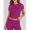image:imageANRABESS 2 Piece Lounge sets for WomenHot Pink