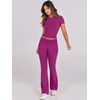 image:imageANRABESS 2 Piece Lounge sets for WomenHot Pink