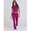 image:imageANRABESS 2 Piece Lounge sets for WomenHot Pink