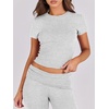 image:imageANRABESS 2 Piece Lounge sets for WomenLight Grey