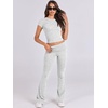 image:imageANRABESS 2 Piece Lounge sets for WomenLight Grey