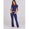 image:imageANRABESS 2 Piece Lounge sets for WomenNavy Blue