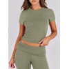 image:imageANRABESS 2 Piece Lounge sets for WomenOlive