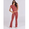 image:imageANRABESS 2 Piece Lounge sets for WomenPeach