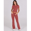 image:imageANRABESS 2 Piece Lounge sets for WomenPeach