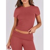 image:imageANRABESS 2 Piece Lounge sets for WomenPeach