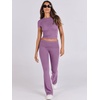 image:imageANRABESS 2 Piece Lounge sets for WomenPurple