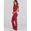 image:imageANRABESS 2 Piece Lounge sets for WomenRed