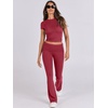 image:imageANRABESS 2 Piece Lounge sets for WomenRed