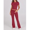 image:imageANRABESS 2 Piece Lounge sets for WomenRed