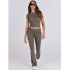 image:imageANRABESS 2 Piece Lounge sets for WomenTaupe