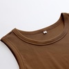 image:imageANRABESS High Neck Ribbed Tank Tops for Women Sleeveless Summer TopsCoffee