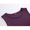 image:imageANRABESS High Neck Ribbed Tank Tops for Women Sleeveless Summer TopsDark Purple