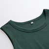image:imageANRABESS High Neck Ribbed Tank Tops for Women Sleeveless Summer TopsDeep Green