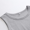 image:imageANRABESS High Neck Ribbed Tank Tops for Women Sleeveless Summer TopsGrey