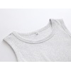 image:imageANRABESS High Neck Ribbed Tank Tops for Women Sleeveless Summer TopsLight Gray