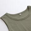 image:imageANRABESS High Neck Ribbed Tank Tops for Women Sleeveless Summer TopsOlive