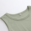 image:imageANRABESS High Neck Ribbed Tank Tops for Women Sleeveless Summer TopsSage Green