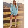 image:imageANRABESS Sweater Dress for Women Oversized Cable Knit Fall Long SleeveBlue
