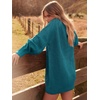 image:imageANRABESS Sweater Dress for Women Oversized Cable Knit Fall Long SleeveOpal