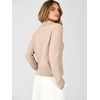 image:imageANRABESS Sweaters for Women Cropped Polo Collared Long SleeveAlmond