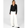 image:imageANRABESS Sweaters for Women Cropped Polo Collared Long SleeveBlack