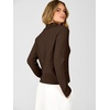 image:imageANRABESS Sweaters for Women Cropped Polo Collared Long SleeveCoffee