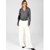 image:imageANRABESS Sweaters for Women Cropped Polo Collared Long SleeveDark Grey