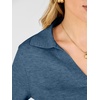 image:imageANRABESS Sweaters for Women Cropped Polo Collared Long SleeveDeep Blue