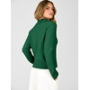 image:imageANRABESS Sweaters for Women Cropped Polo Collared Long SleeveForest Green