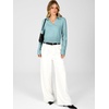 image:imageANRABESS Sweaters for Women Cropped Polo Collared Long SleeveLight Blue