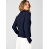 image:imageANRABESS Sweaters for Women Cropped Polo Collared Long SleeveNavy Blue