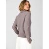 image:imageANRABESS Sweaters for Women Cropped Polo Collared Long SleeveNutmeg