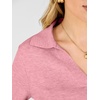 image:imageANRABESS Sweaters for Women Cropped Polo Collared Long SleevePink