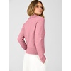 image:imageANRABESS Sweaters for Women Cropped Polo Collared Long SleevePink