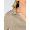 image:imageANRABESS Sweaters for Women Cropped Polo Collared Long SleeveTan