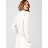 image:imageANRABESS Sweaters for Women Cropped Polo Collared Long SleeveWhite