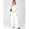 image:imageANRABESS Sweaters for Women Cropped Polo Collared Long SleeveWhite