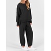 image:imageANRABESS Two Piece Set for Women Fall Outfits SweatsuitsBlack