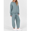 image:imageANRABESS Two Piece Set for Women Fall Outfits SweatsuitsBlue