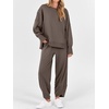 image:imageANRABESS Two Piece Set for Women Fall Outfits SweatsuitsBrown