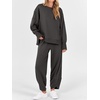 image:imageANRABESS Two Piece Set for Women Fall Outfits SweatsuitsDrak Grey
