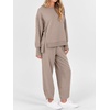 image:imageANRABESS Two Piece Set for Women Fall Outfits SweatsuitsKhaki